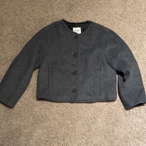 Abercrombie & Fitch Charcoal Blazer